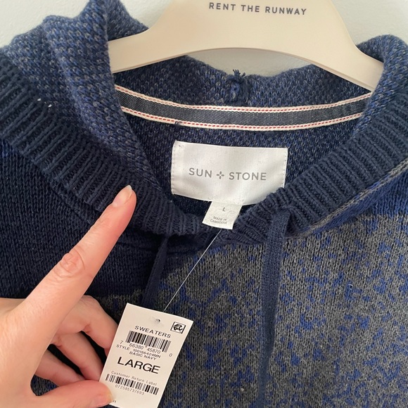 NWT Sun + Stone Pullover sweater - Picture 4 of 4